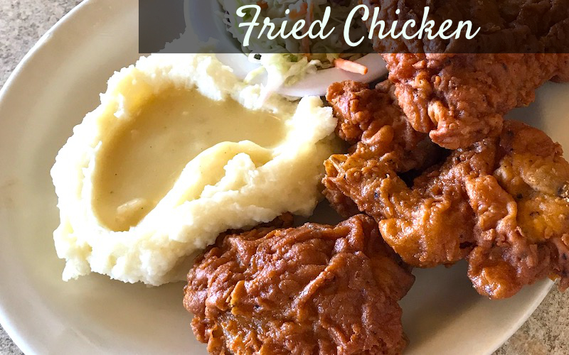 fried chicken dinner